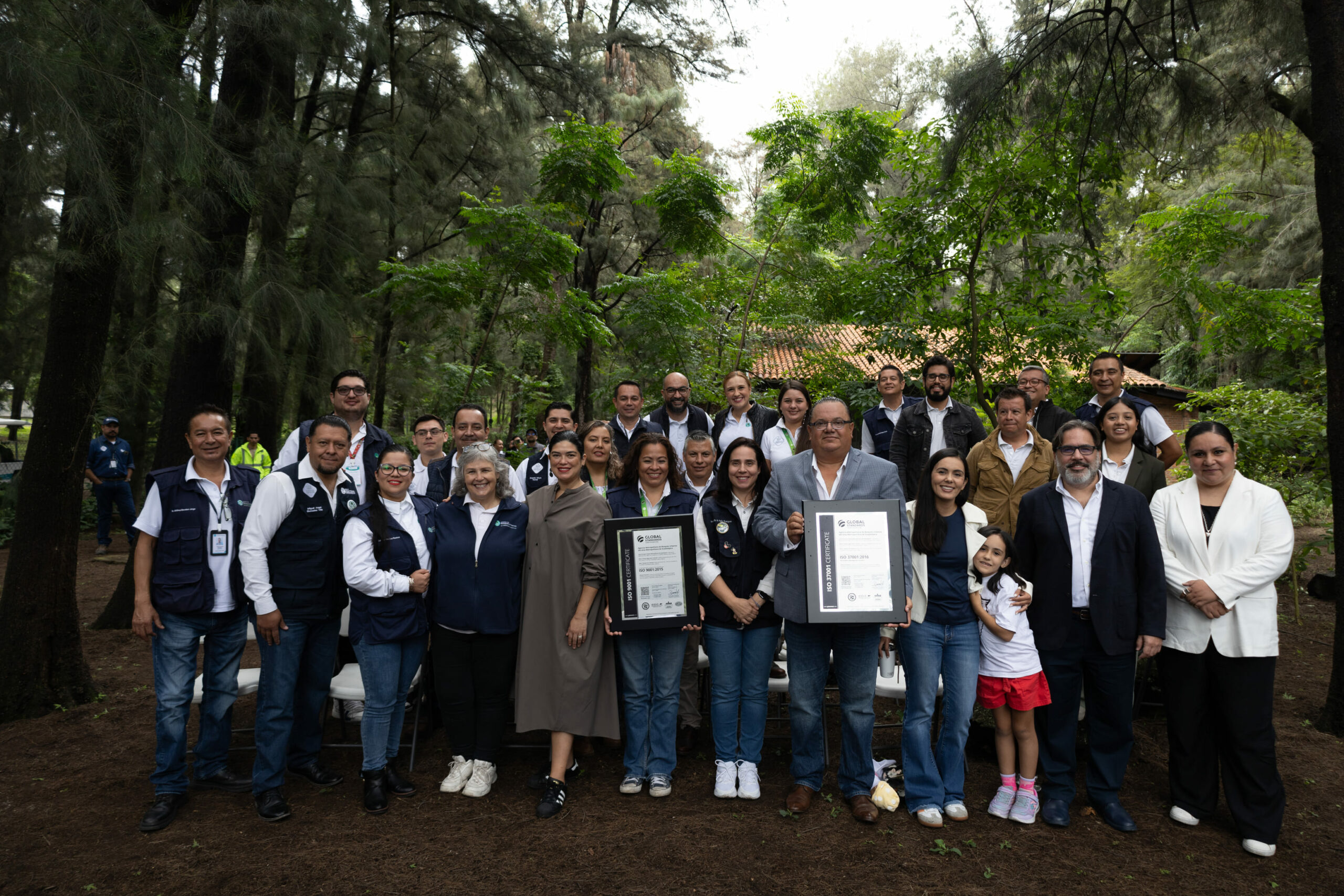 Certifican a la Agencia Metropolitana de Bosques Urbanos del área Metropolitana de Guadalajara, como el primer organismo en Jalisco con dos estándares ISO: calidad y antisoborno