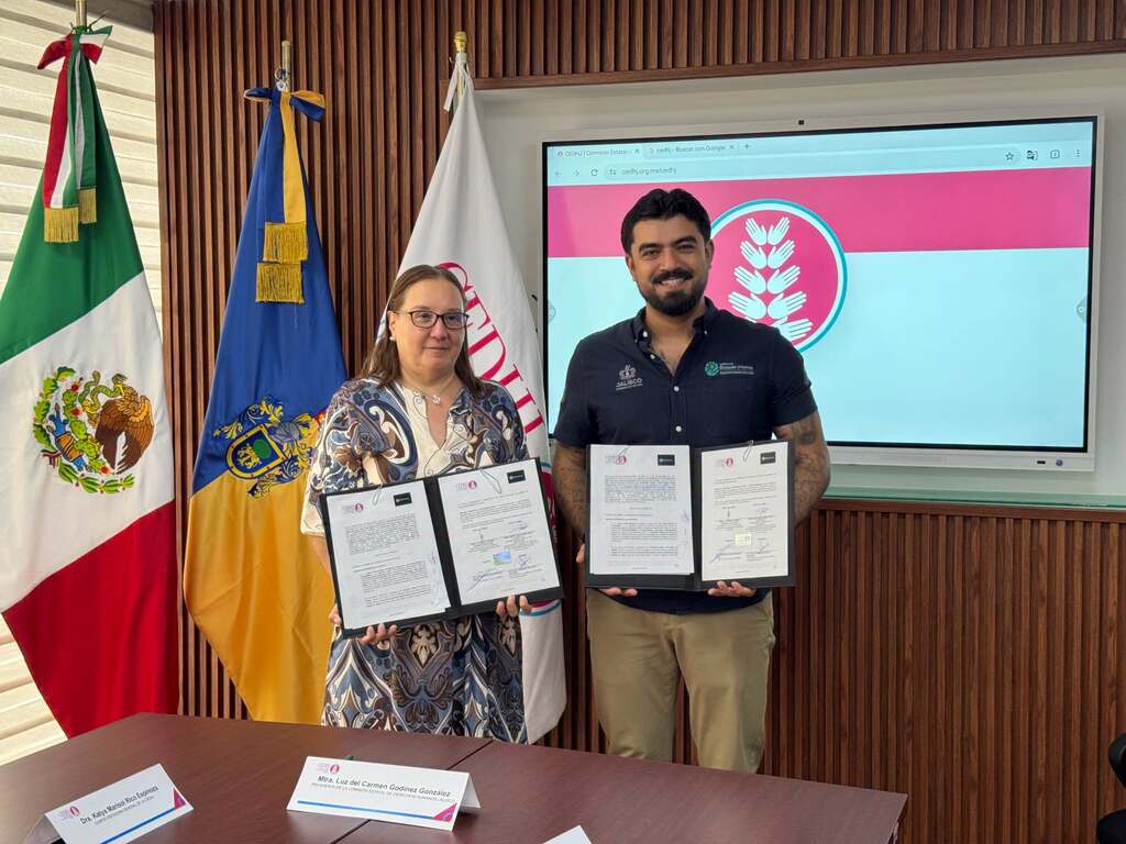 Firman AMBU y CEDHJ convenio de colaboración para fortalecer vínculos institucionales y promover derechos humanos